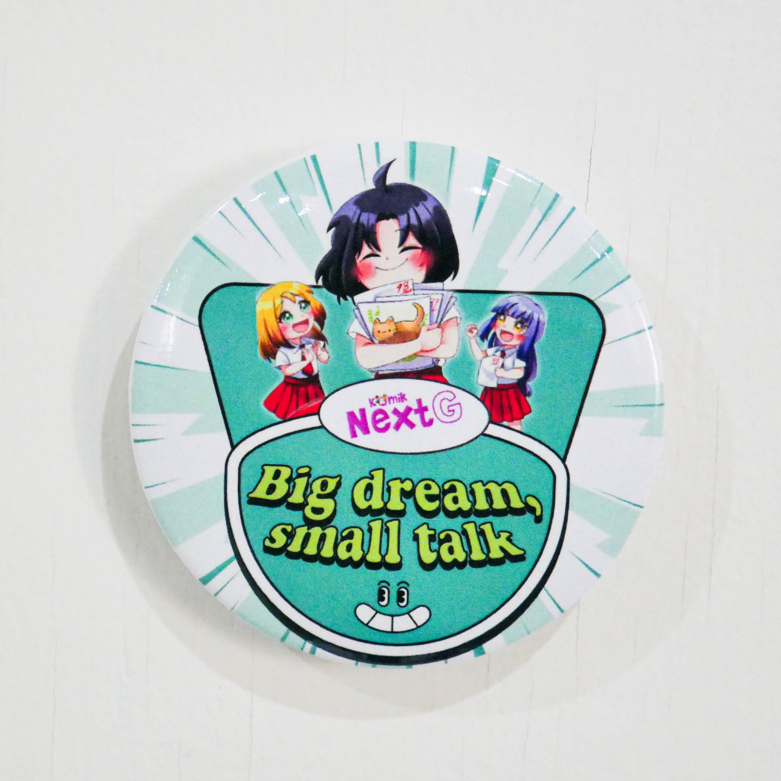 Quote Pin - Big Dream, Small Talk