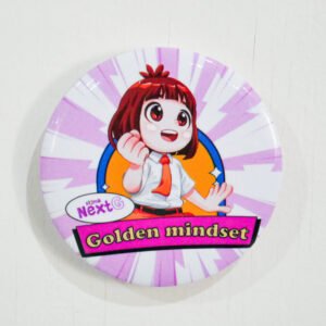 Quote Pin - Golden Mindset